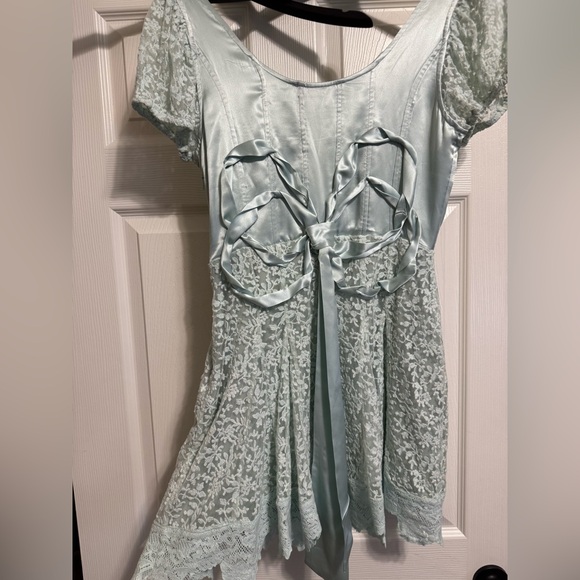 Womens LoveShackFancy Florent Dress Enchanted Leaves size 6 new with tags - Picture 3 of 4